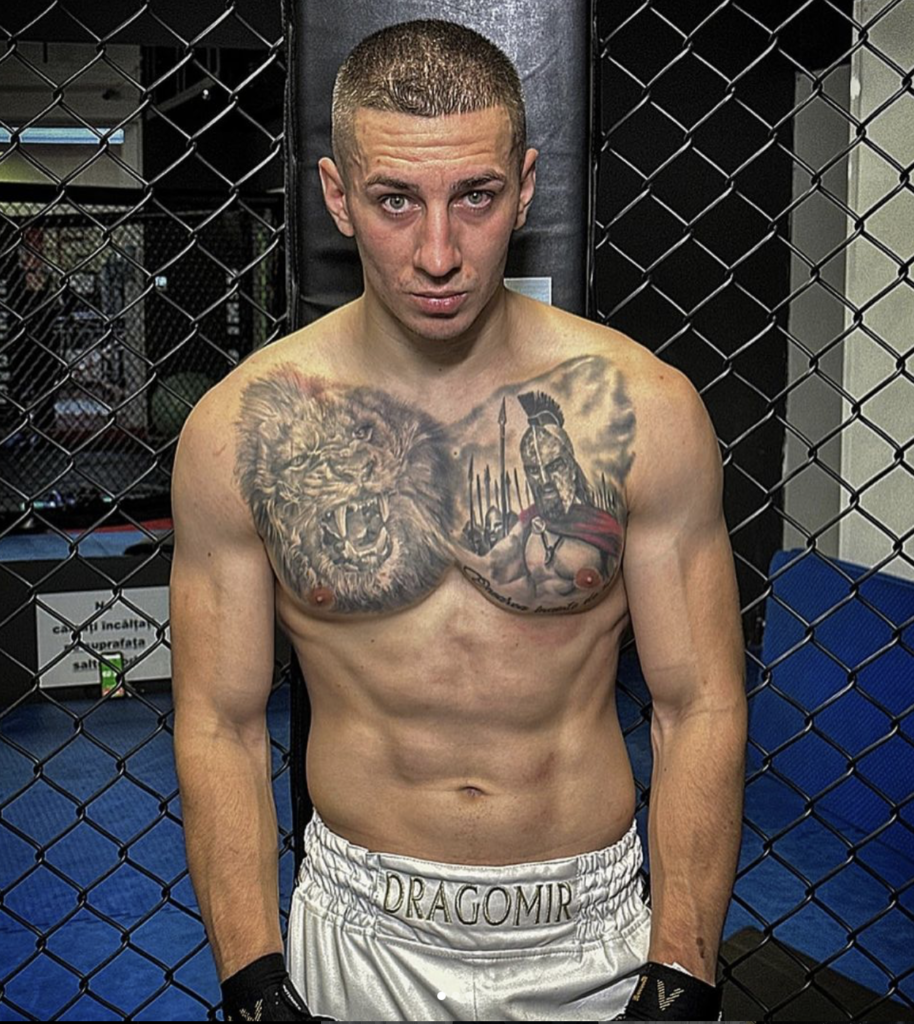 Leonard Dragomir - luptător profesionist de kickboxing